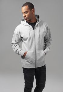 Urban Classics TB1596 - Sweatshirt à capuche grande taille avec fermeture éclair