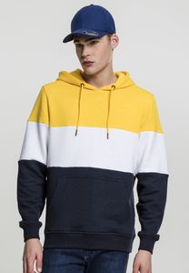 Urban Classics TB1870 - Sweater Tricolor com Capuz