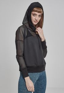 Urban Classics TB2027 - Sweatshirt à capuche en maille pour dames  