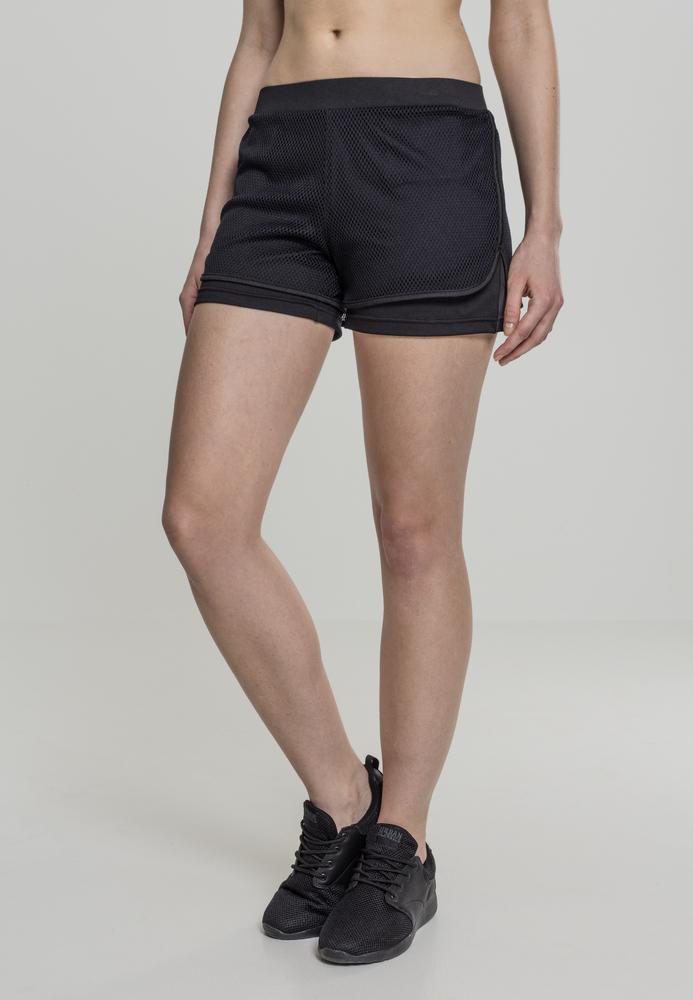 Urban Classics TB2028 - Ladies Double Layer Mesh Shorts