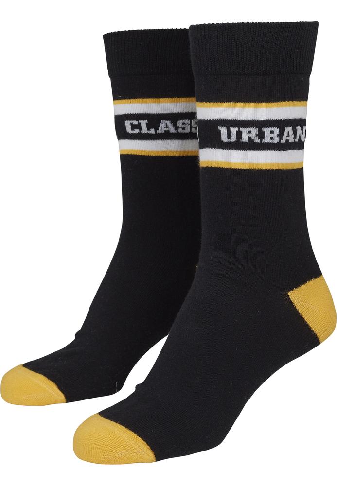 Urban Classics TB2156 - Logo Stripe Sport Socks 2-Pack