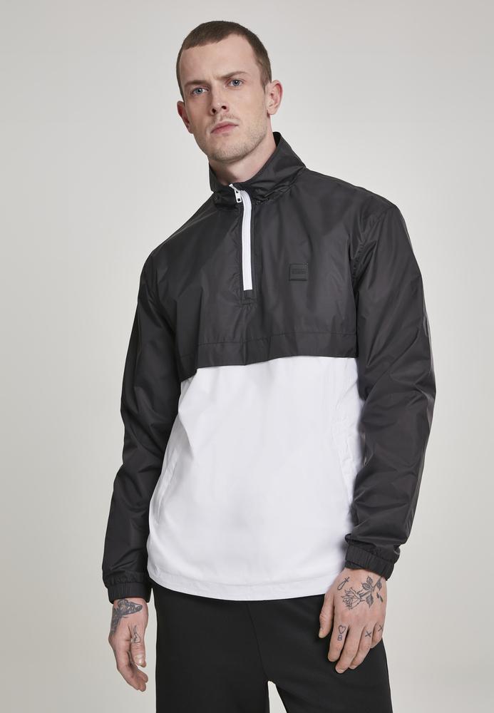 Urban Classics TB2748 - Stand Up Collar Pull Over Jacket