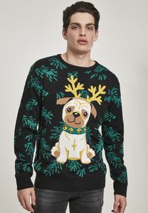 Urban Classics TB3207 - Pug Christmas Sweater