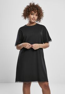 Urban Classics TB3411 - Damen Spitzen T-Shirt-Kleid