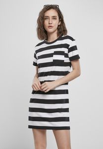 Urban Classics TB3637 - Ladies Stripe Boxy Tee Dress a righe