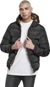 Urban Classics TB3806 - Reversible Hooded Puffer Jacket
