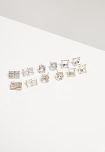 Urban Classics TB3876 - Set di 6 paia di orecchini con diamanti