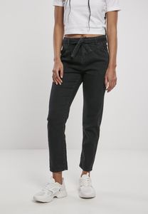 Urban Classics TB4008 - Womens High Waisted Denim Jeans