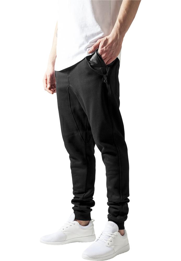 Urban Classics Zip Deep Crotch Sweatpants Pantalon Homme 