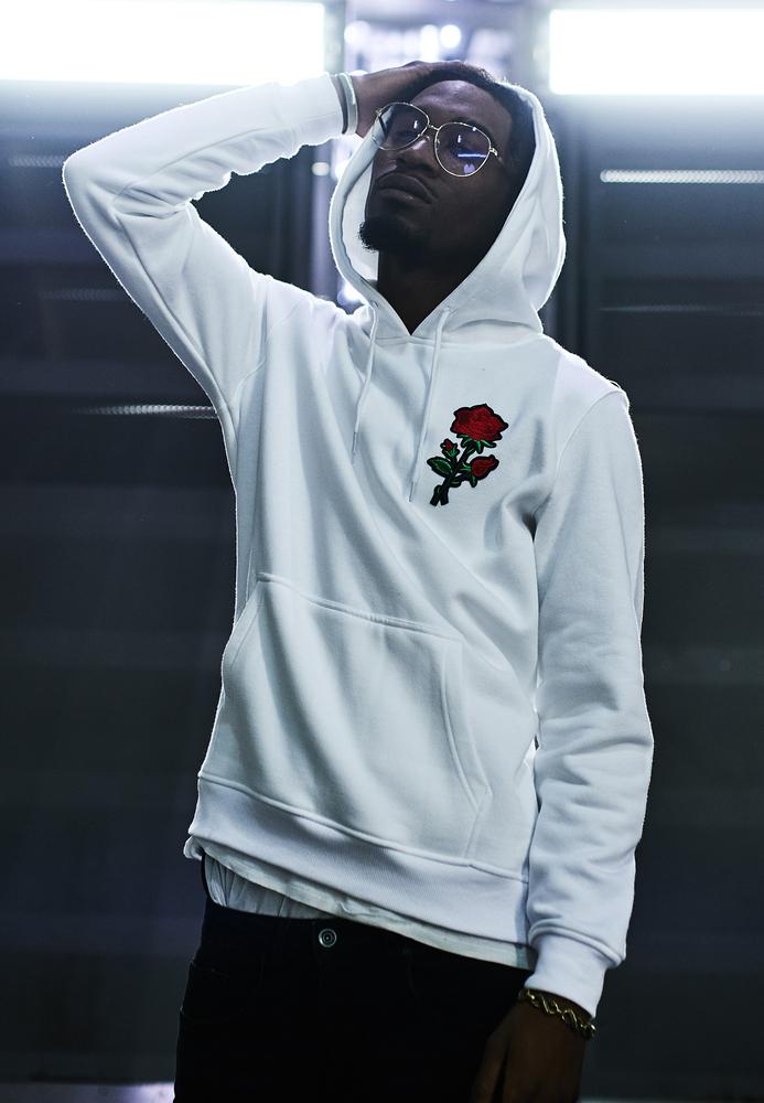 Mister Tee MT680 - Embroidered Rose Hoody