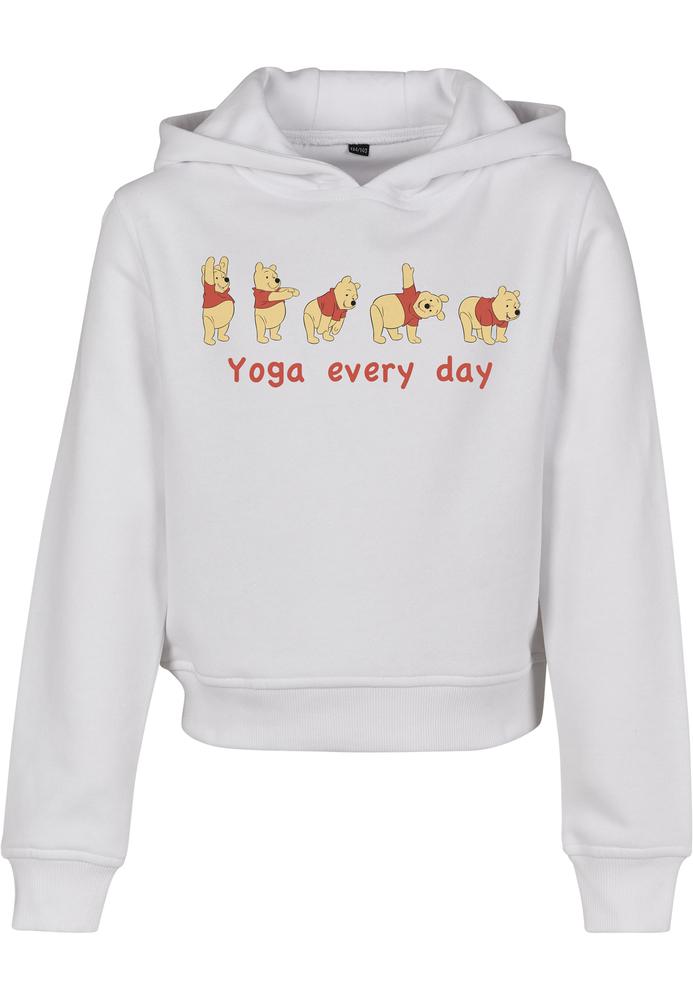 Mister Tee MTK096 - Kids Yoga Every Day Cropped Hoody