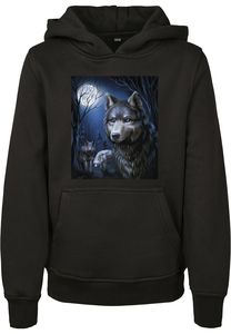 Mister Tee MTK086C - Sweatshirt à capuche pour enfants loup