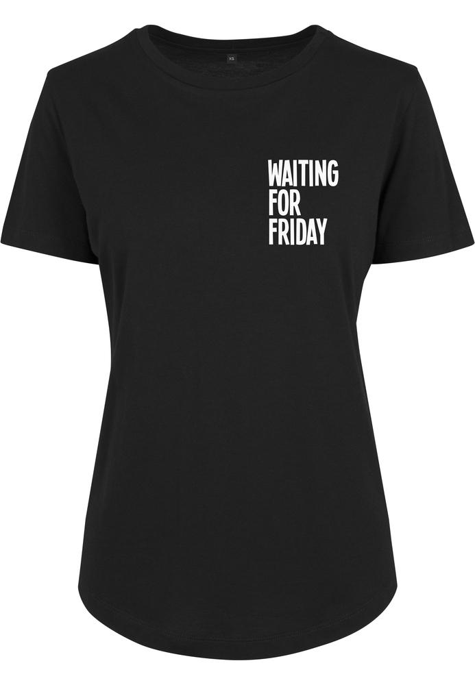 Mister Tee MT1544 - Women's Waiting For Friday fitted t-shirt