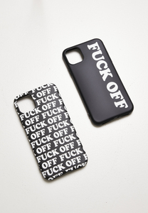Mister Tee MT2131 - Fuck Off Allover Phone Case I Phone 11 2 - Pack