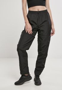 Urban Classics TB4079 - Ladies Shiny Crinkle Nylon Zip Pants