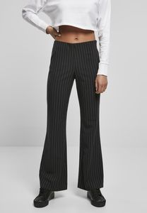 Urban Classics TB4536 - Ladies Flared Pin Stripe Pants