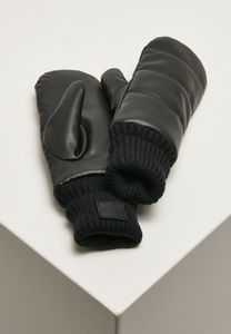 Urban Classics TB4570 - Faux Leather Puffer Gloves