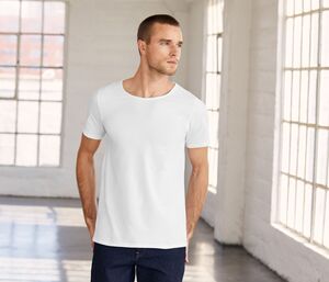 Bella+Canvas BE3014 - Mens t-shirt with raw edge collar