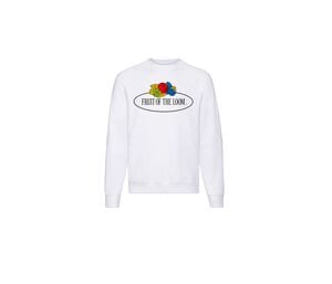 FRUIT OF THE LOOM VINTAGE SCV260 - Sweat col rond unisexe logo Fruit of the Loom