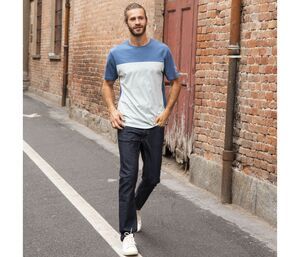 RICA LEWIS RL700 - Calças jeans de corte reto masculino