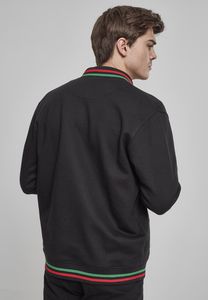Urban Classics TB2084C - Veste univseritaire à 3 couleur tissu sweatshirt