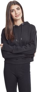 Urban Classics TB2335C - Sweatshirt à capuche pour dames avec trous pour pouces