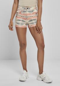 Urban Classics TB3663C - Shorts de cintura alta para mujer Inka