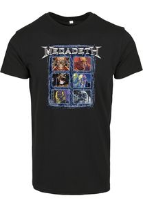 Merchcode MC795 - Megadeth Heads Grid Tee