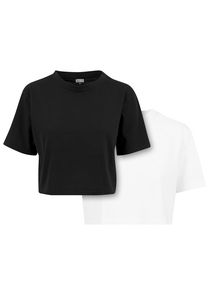 UC Ladies PP1555 - Lot de 2 t-shirts courts surdimensionnés pour femmes