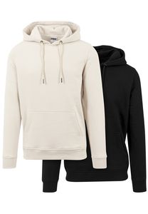 Urban Classics PP1592 - Pack of 2 basic hoodies