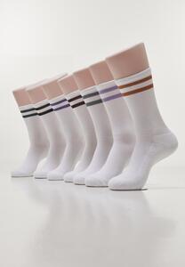 Urban Classics TB4876 - 2 Stripes Socks 7-Pack