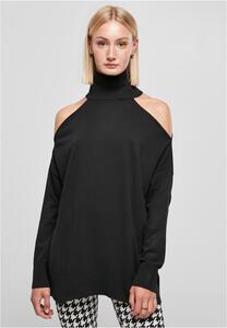 Urban Classics TB5446 - Ladies Cold Shoulder Turtelneck Sweater