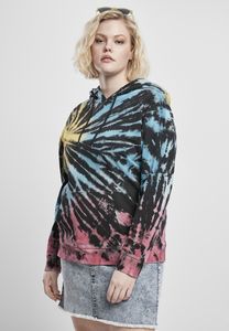 Urban Classics TB3450C - Sweatshirt à capuche Tie Dye pour dames