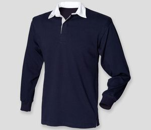 Front row FR109C - Kids long sleeve plain rugby shirt