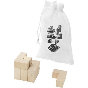 PF Concept 544809 - Solfee wooden squares brain teaser with pouch