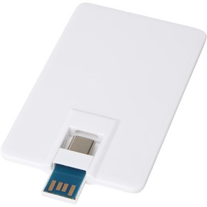 PF Concept 123749 - Duo slim USB station van 32 GB met Type-C en USB-A 3.0