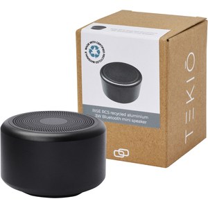 Tekiō® 124353 - Rise 3 W Mini-Bluetooth®-Lautsprecher aus recyceltem RCS Aluminium 