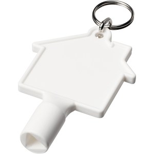 PF Concept 210195 - Porte-clés Maximilian pour clé utilitaire recyclée en forme de maison